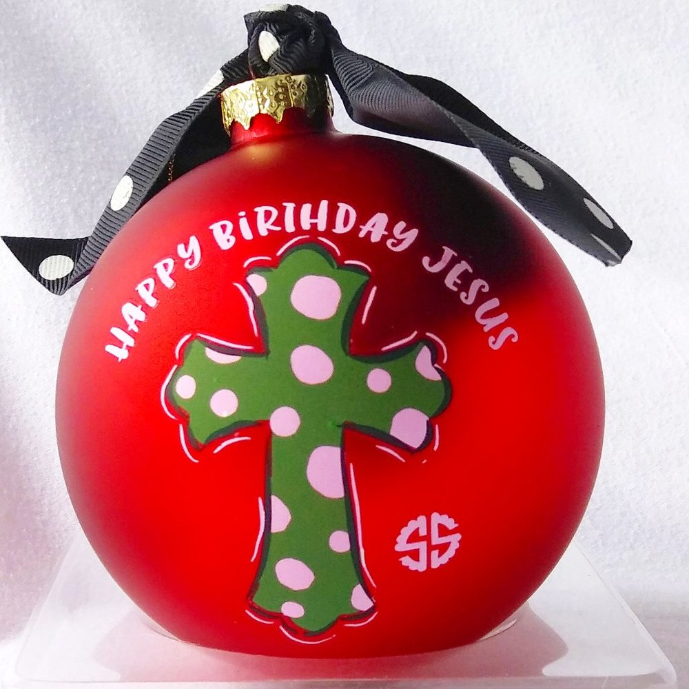 Simply Southern Ornament "Happy Birthday Jesus!"
